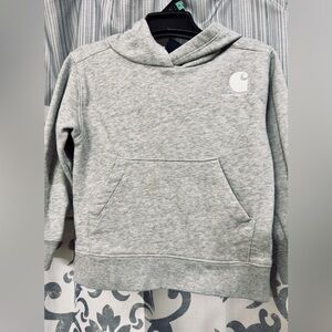 Carhartt Kids' Graphic Hooded Long Sleeves Sweatshirt Sz 4 EUC